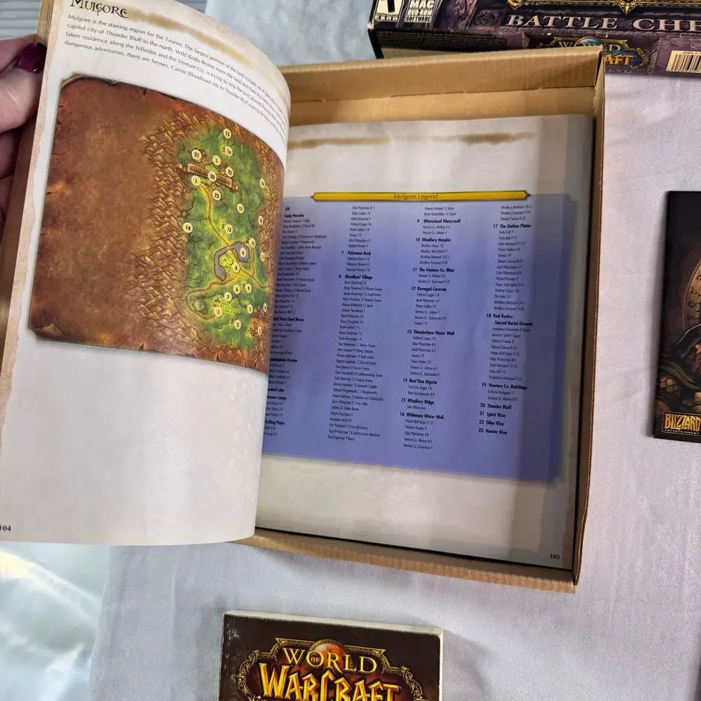 Blizzard World of Warcraft Battle Chest for Windows Mac DVD-Rom Software
